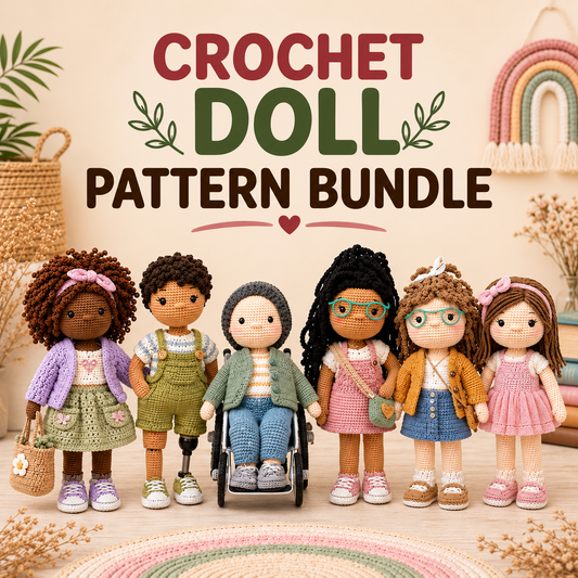 Crochet Doll Pattern Bundle